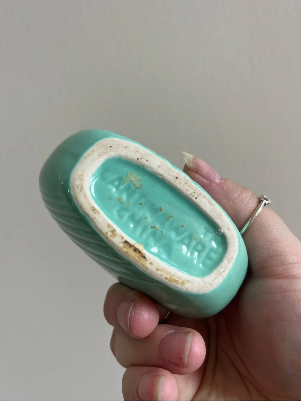 Vintage cantinaware ceramic creamer
